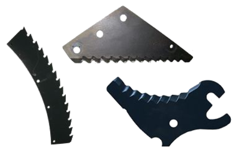 Lame per trincia Foraggi Mais e Rotopresse